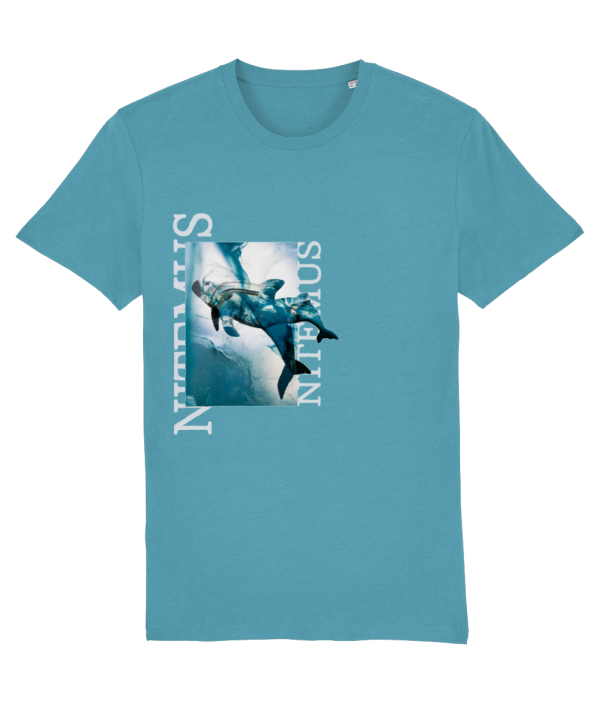 NITEMUS - Unisex T-shirt - Blue vaquitas – Atlantic blue – from size 2XS to size 5XL