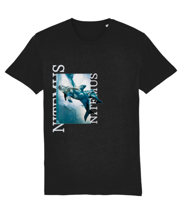 NITEMUS - Unisex T-shirt - Blue vaquitas – Black – from size 2XS to size 5XL