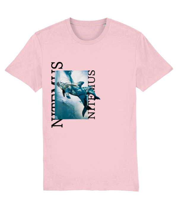 NITEMUS - Unisex T-shirt - Blue vaquitas – Cotton pink – from size 2XS to size 5XL