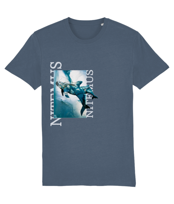 NITEMUS - Unisex T-shirt - Blue vaquitas – Dark heather blue – from size 2XS to size 5XL