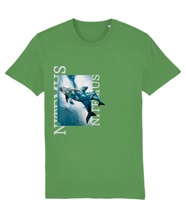 NITEMUS - Unisex T-shirt - Blue vaquitas – Fresh green – from size 2XS to size 5XL