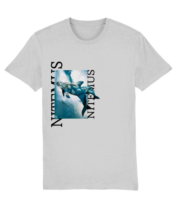 NITEMUS - Unisex T-shirt - Blue vaquitas – Heather grey – from size 2XS to size 5XL