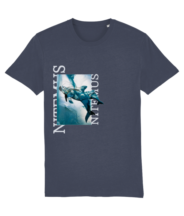 NITEMUS - Unisex T-shirt - Blue vaquitas – India ink grey – from size 2XS to size 5XL