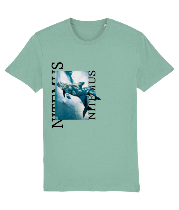 NITEMUS - Unisex T-shirt - Blue vaquitas – Mid heather green – from size 2XS to size 5XL