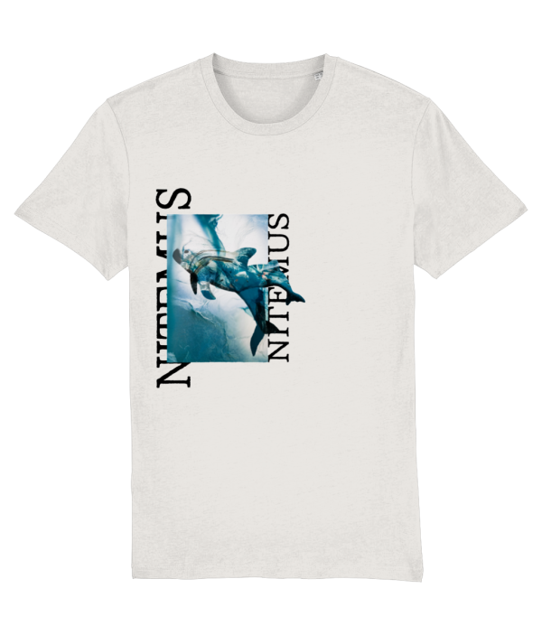 NITEMUS - Unisex T-shirt - Blue vaquitas – Vintage white – from size 2XS to size 5XL