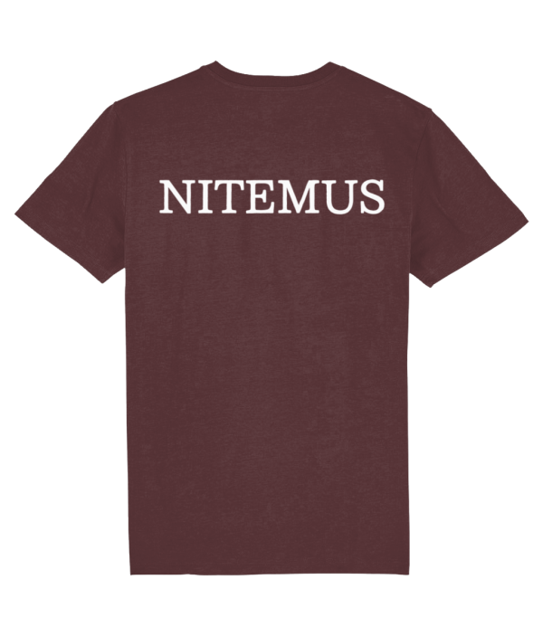 NITEMUS - Unisex T-shirt - NITEMUS – Burgundy – from size 2XS to size 5XL