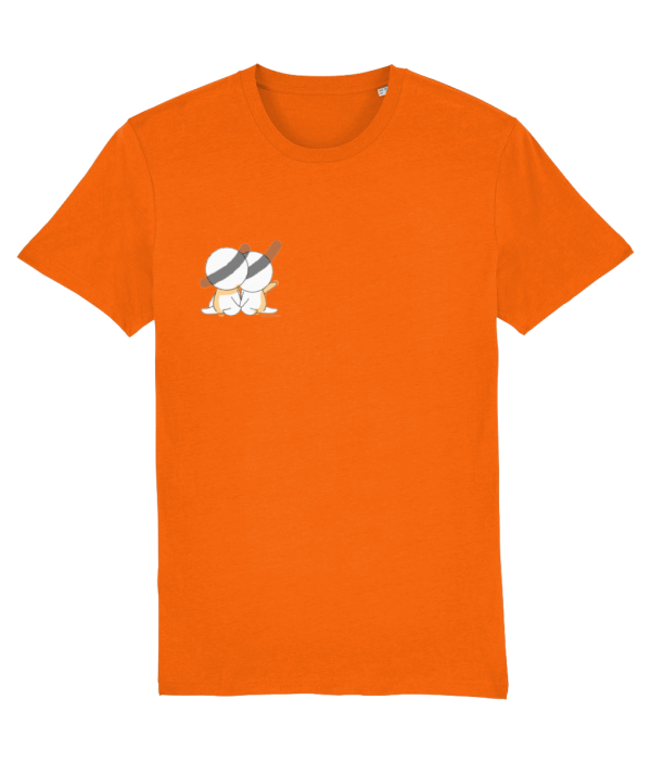 NITEMUS - Unisex T-shirt - QF 2 – Bright Orange – from size 2XS to size 5XL