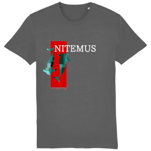 NITEMUS - Unisex T-shirt - The last vaquitas – Anthracite – from size 2XS to size 5XL