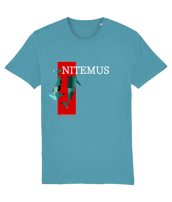 NITEMUS - Unisex T-shirt - The last vaquitas – Atlantic blue – from size 2XS to size 5XL