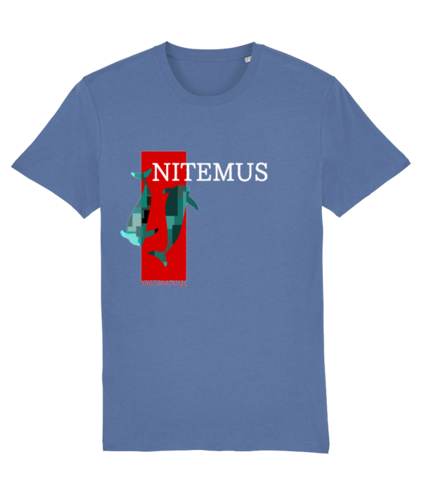 NITEMUS - Unisex T-shirt - The last vaquitas – Bright blue – from size 2XS to size 5XL