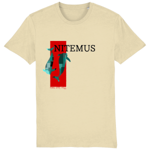 NITEMUS - Unisex T-shirt - The last vaquitas – Butter – from size 2XS to size 5XL