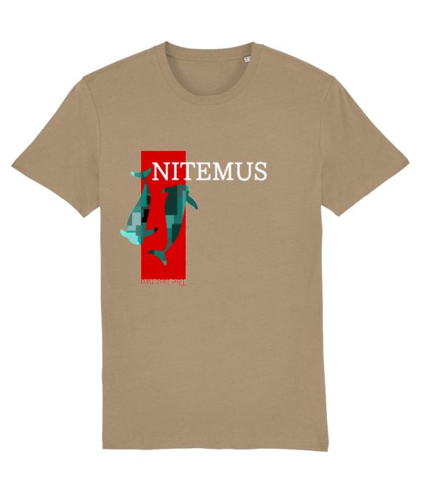 NITEMUS - Unisex T-shirt - The last vaquitas – Camel – from size 2XS to size 5XL