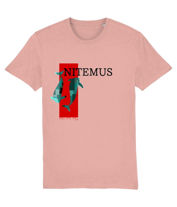 NITEMUS - Unisex T-shirt - The last vaquitas – Canyon pink – from size 2XS to size 5XL