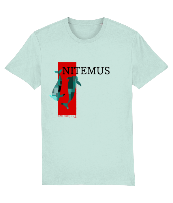 NITEMUS - Unisex T-shirt - The last vaquitas – Caribbean blue – from size 2XS to size 5XL
