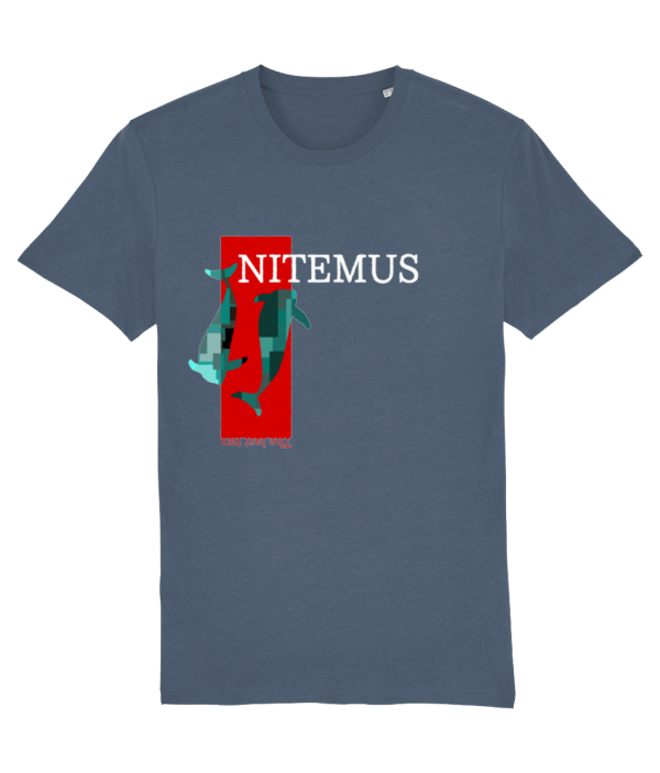 NITEMUS - Unisex T-shirt - The last vaquitas – Dark heather blue – from size 2XS to size 5XL