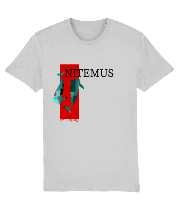 NITEMUS - Unisex T-shirt - The last vaquitas – Heather grey – from size 2XS to size 5XL