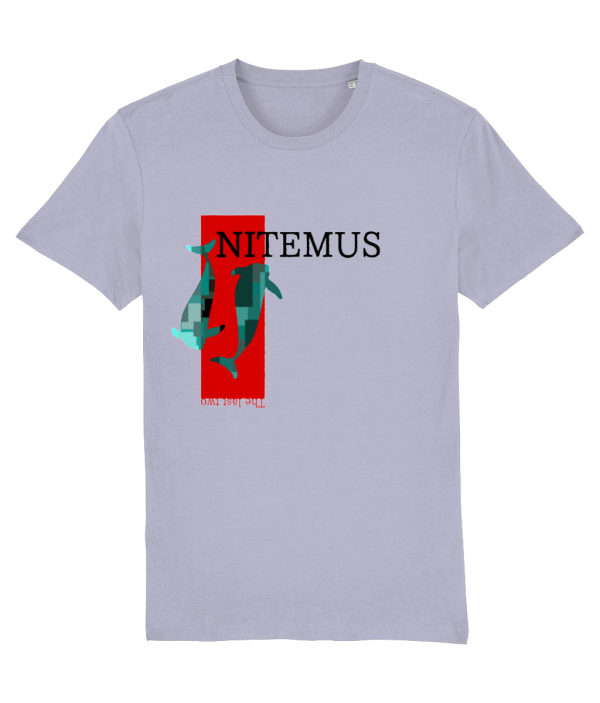 NITEMUS - Unisex T-shirt - The last vaquitas – Lavender – from size 2XS to size 5XL