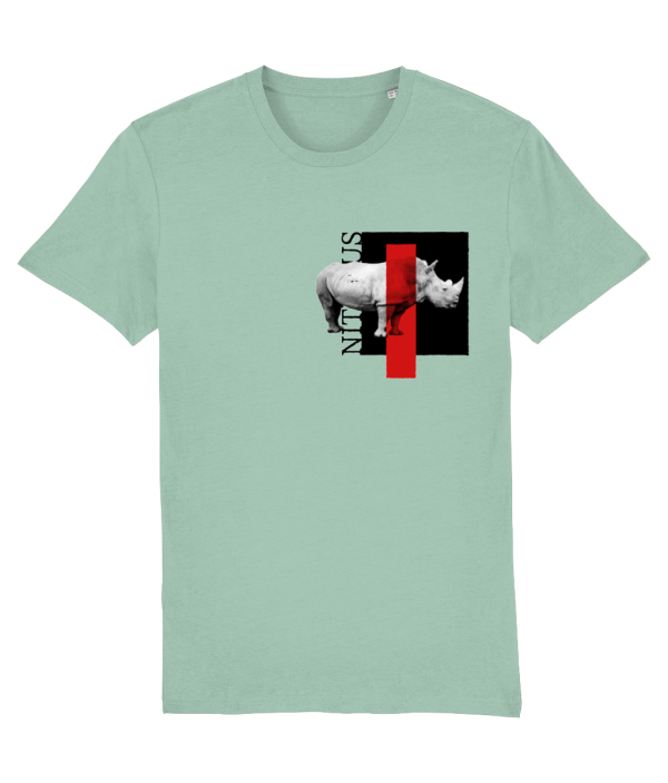 NITEMUS - Unisex T-shirt - White rhino – Aloe – from size 2XS to size 5XL