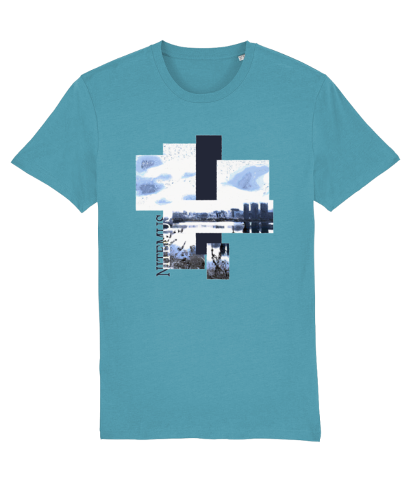NITEMUS - Unisex T-shirt - #Winterland – Atlantic blue – from size 2XS to size 5XL
