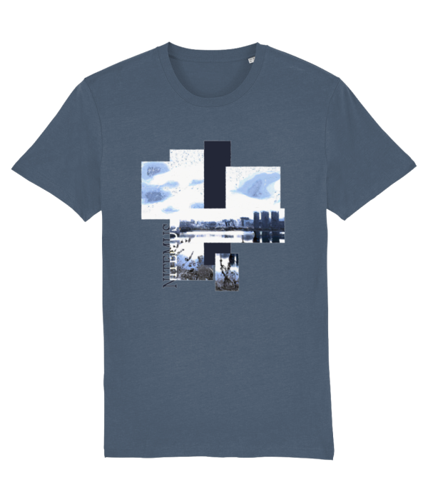 NITEMUS - Unisex T-shirt - #Winterland – Dark heather blue – from size 2XS to size 5XL