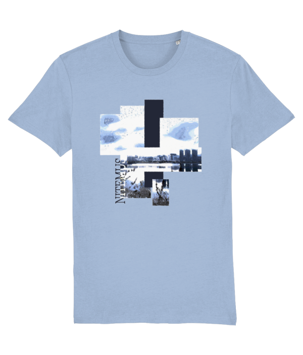 NITEMUS - Unisex T-shirt - #Winterland – Sky blue – from size 2XS to size 5XL