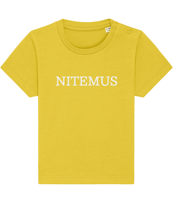 NITEMUS – Baby – T-shirt – NITEMUS - Golden Yellow – from 0 to 36 months