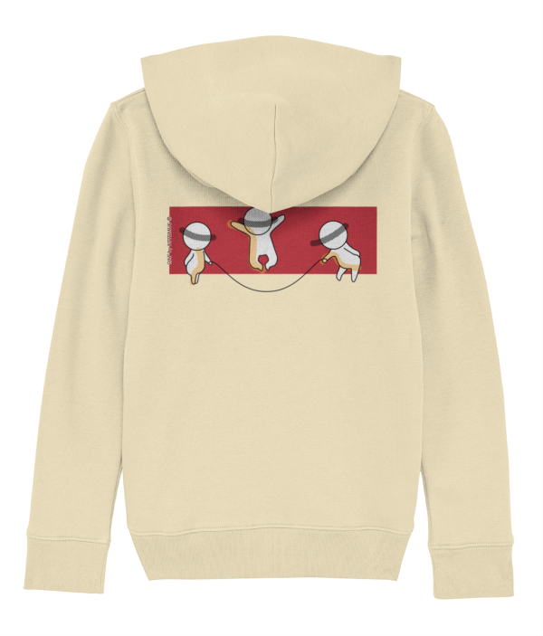 NITEMUS – Kids – Hoodie - QF 3 - Butter – from 3 years old to 14 years old