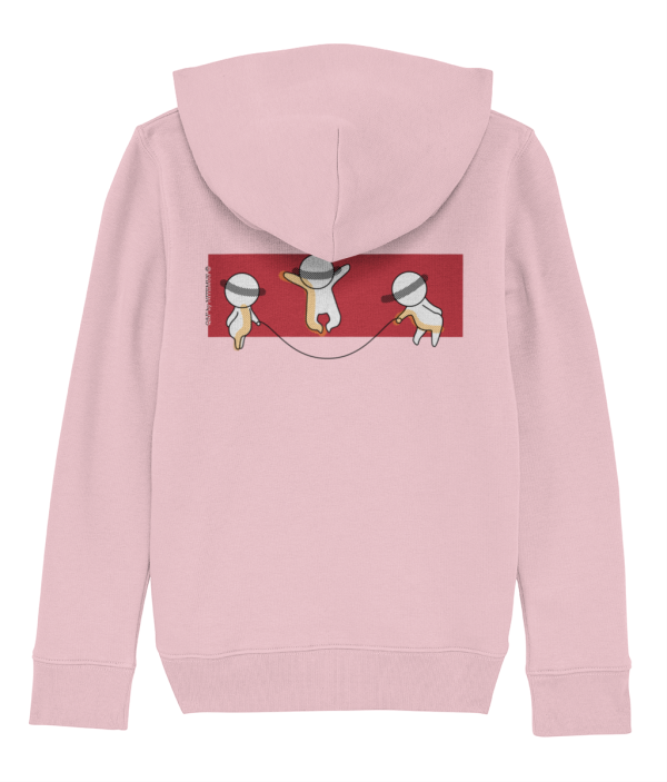 NITEMUS – Kids – Hoodie - QF 3 - Cotton Pink – from 3 years old to 14 years old