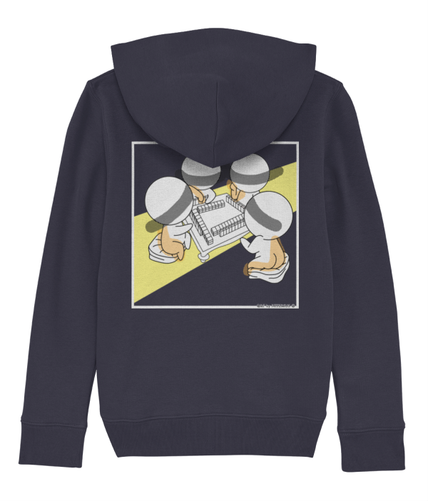 NITEMUS – Kids – Hoodie - QF 4 - French Navy – from 3 years old to 14 years old