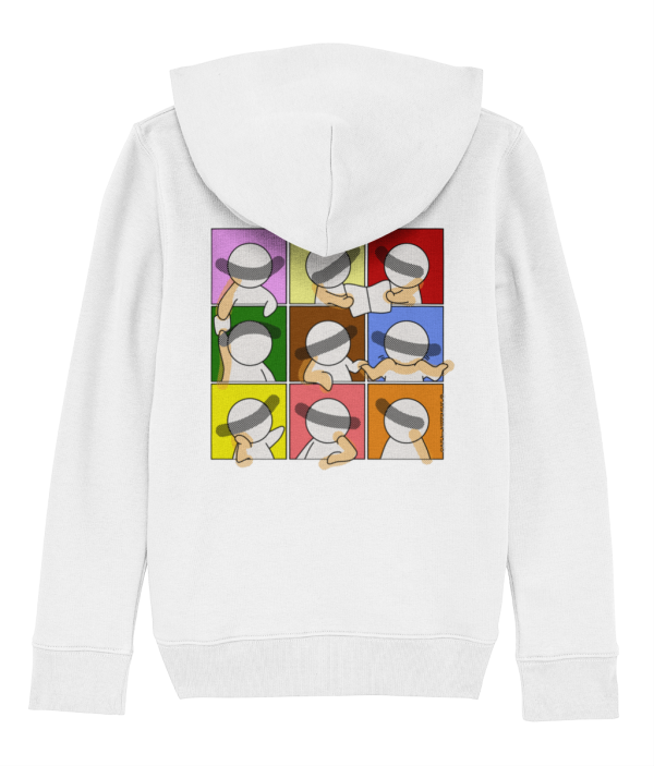 NITEMUS – Kids – Hoodie - QF 9 - White – from 3 years old to 14 years old