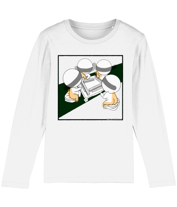 NITEMUS - Kids - Long sleeves - QF 4 - White – from 3 years old to 14 years old