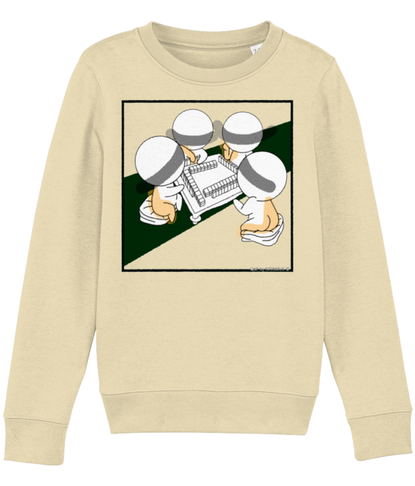 NITEMUS - Kids – Sweatshirt – QF 4 – Butter – from 3 years old to 14 years old