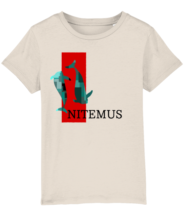 NITEMUS - Kids - T-shirt – The Last Vaquitas - Natural Raw – from 3 years old to 14 years old