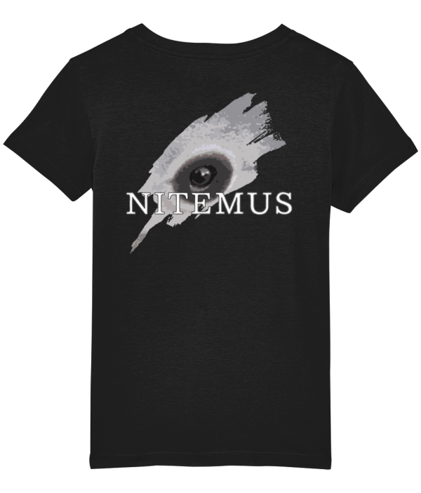 NITEMUS - Kids - T-shirt – Vaquita - Black – from 3 years old to 14 years old