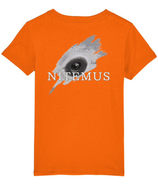 NITEMUS - Kids - T-shirt – Vaquita - Bright Orange – from 3 years old to 14 years old