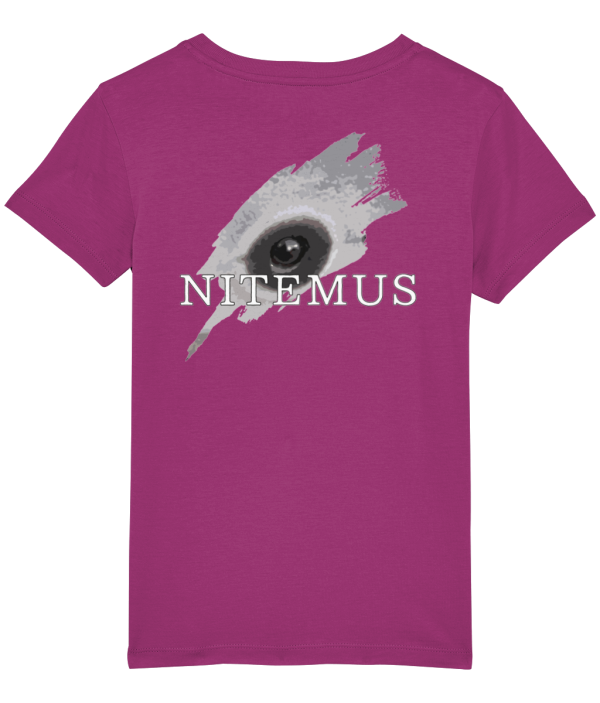 NITEMUS - Kids - T-shirt – Vaquita - Orchid Flower – from 3 years old to 14 years old
