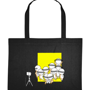 NITEMUS – Shopping bag – QF 10 - Black - 37x49x14