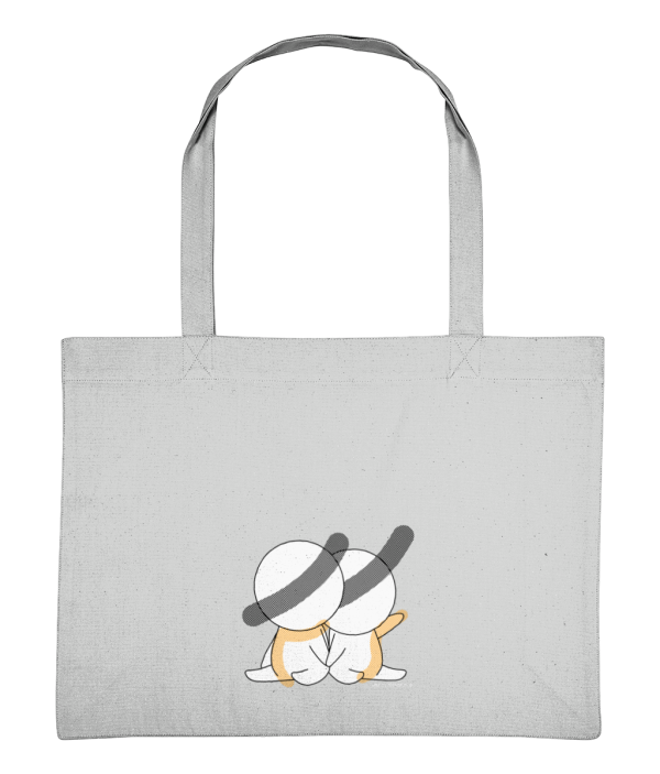 NITEMUS – Shopping bag – QF 2 - Heather Grey - 37x49x14