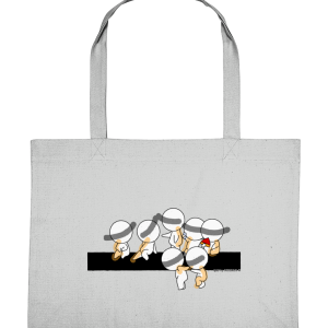 NITEMUS – Shopping bag – QF 7 - Heather Grey - 37x49x14