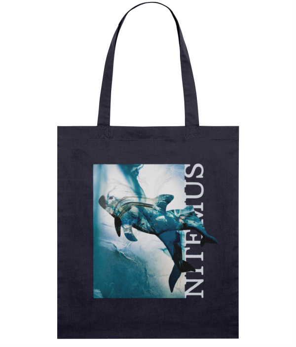 NITEMUS - Squared Tote Bag – Blue vaquita – French Navy - 42x37