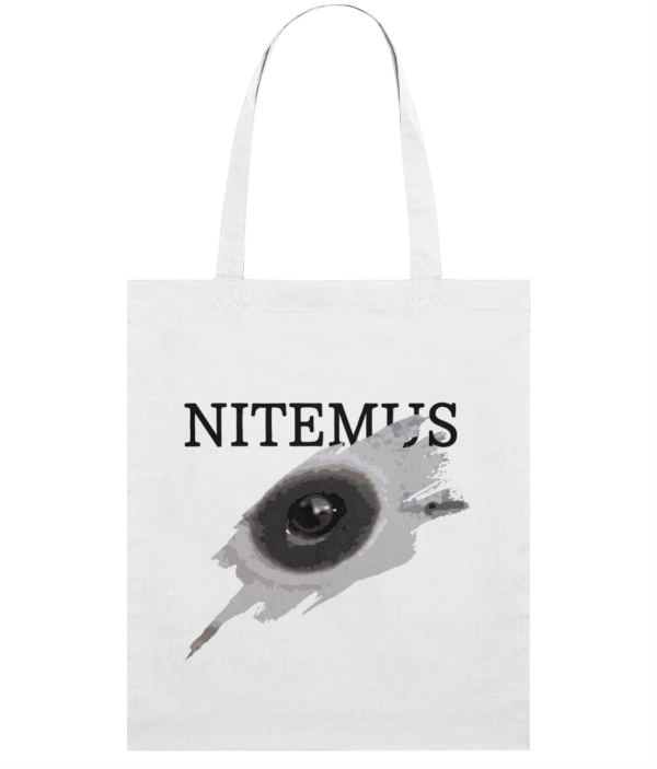 NITEMUS - Squared Tote Bag – Vaquita – White - 42x37