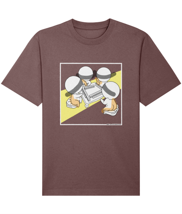 NITEMUS - Unisex - Heavy T-shirt – QF 4 – Kaffa Coffee – from size 2XS to size 3XL