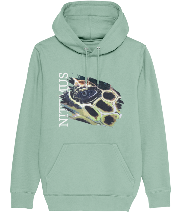 NITEMUS - Unisex – Hoodie - Hawksbill Sea Turtle - Aloe – from size 2XS to size 5XL