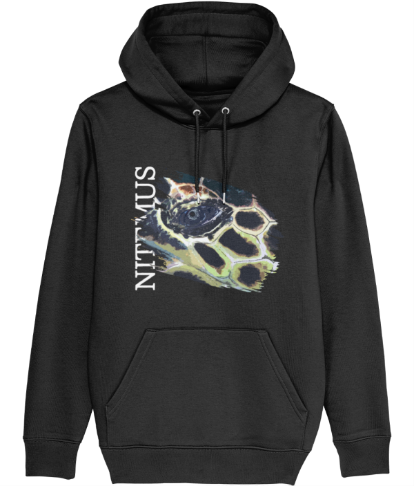 NITEMUS - Unisex – Hoodie - Hawksbill Sea Turtle - Black – from size 2XS to size 5XL