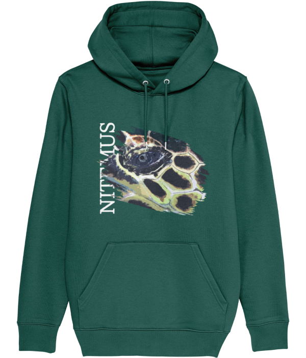 NITEMUS - Unisex – Hoodie - Hawksbill Sea Turtle - Glazed Green – from size 2XS to size 5XL