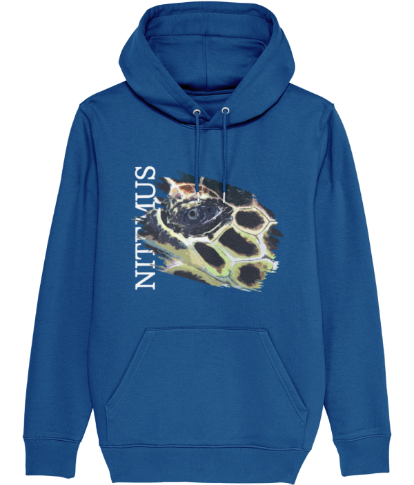 NITEMUS - Unisex – Hoodie - Hawksbill Sea Turtle - Marjorelle Blue – from size 2XS to size 5XL