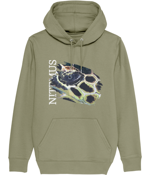 NITEMUS - Unisex – Hoodie - Hawksbill Sea Turtle - Sage – from size 2XS to size 5XL