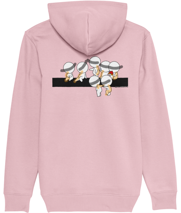 NITEMUS - Unisex – Hoodie - QF 7 - Cotton Pink – from size 2XS to size 5XL
