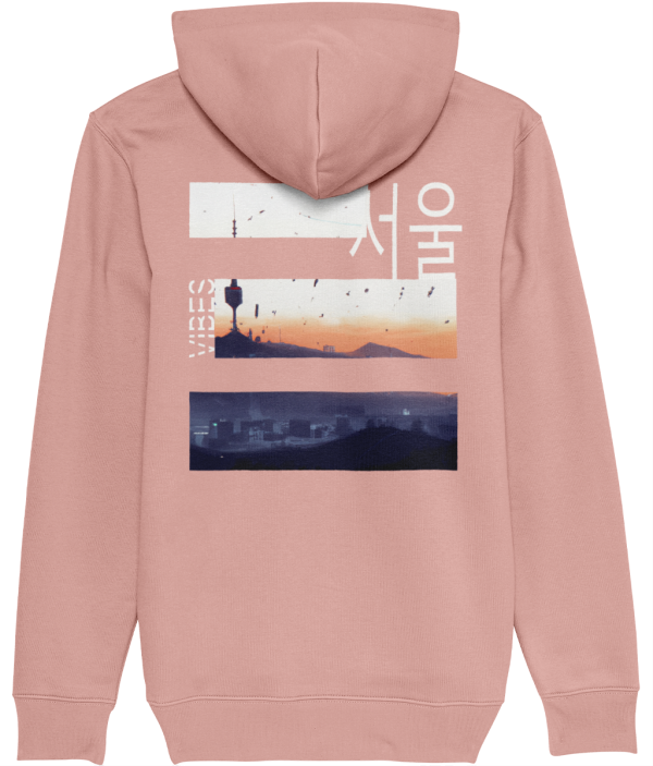 NITEMUS - Unisex – Hoodie - #SeoulVibes - Canyon Pink – from size 2XS to size 5XL