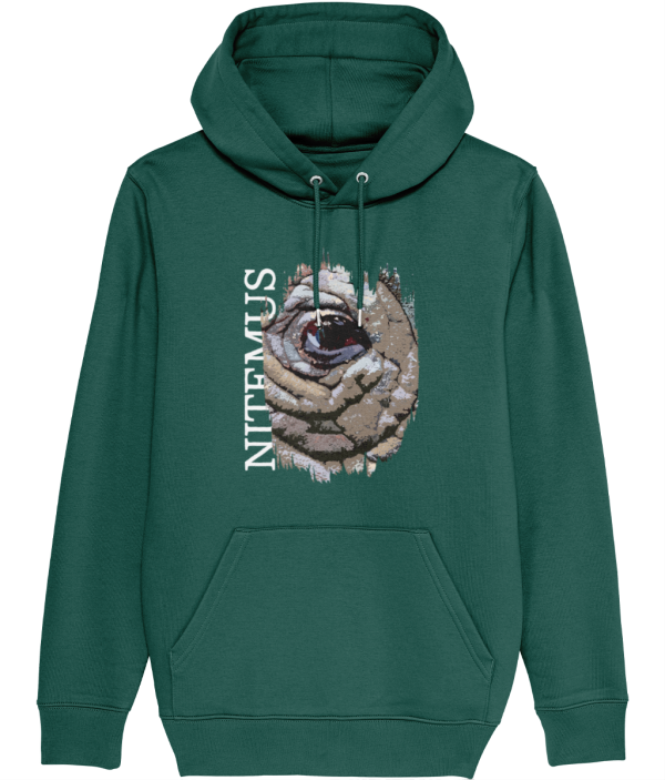 NITEMUS - Unisex – Hoodie - Sumatran Rhino - Glazed Green – from size 2XS to size 5XL